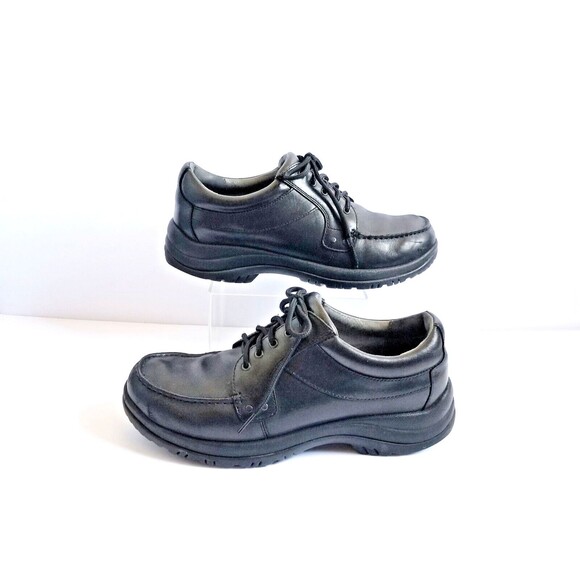 DANSKO Men's Wyatt Oxford Shoes Black Leather Lace Up Sz 43 9.5 10 - Picture 9 of 16